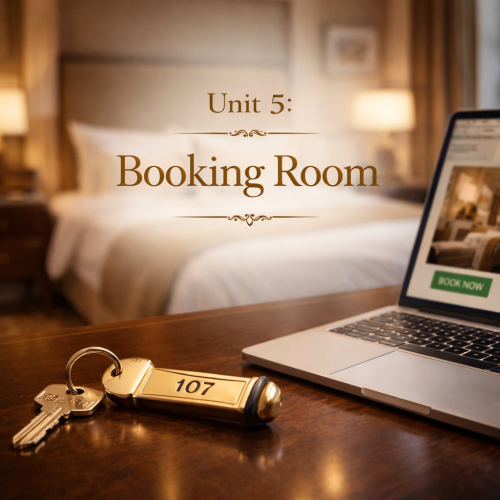 Session 5 - Unit 5: Booking Rooms